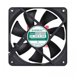 Cheap High Quality Cooler Fan 12025 120*120*25mm 120mm Dc Brushless Cooling Fan 120mm 12v Fan for sale
