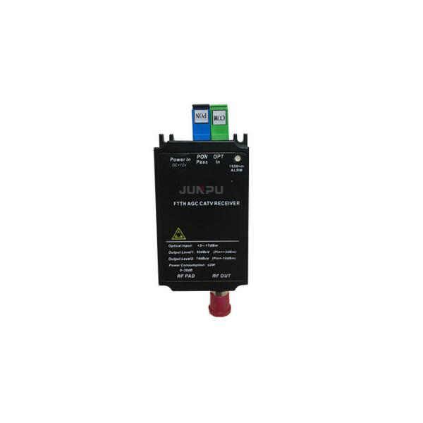 Ftth Catv Optical Receiver With AGC Wdm , Indoor Ftth Optical Node