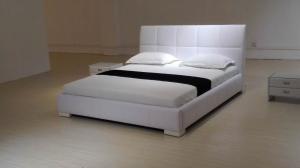 Cheap simple leather bed, hot sale in USA SA86 for sale