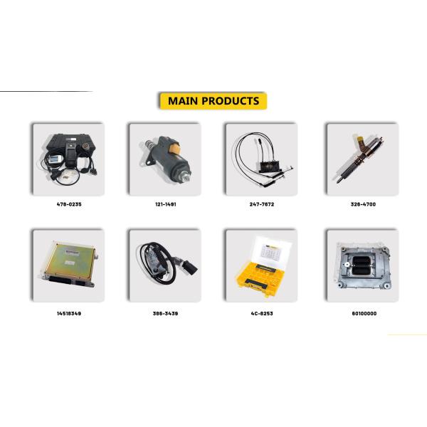 E320C E320D E320D2 Excavator Parts Control Valve Main Valve Assembly 259-7464 255-5680 255-5683