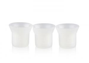 Cheap White Color Plastic Permanent Makeup Tools Accessory Microblading Pigment Sponge Cup for sale