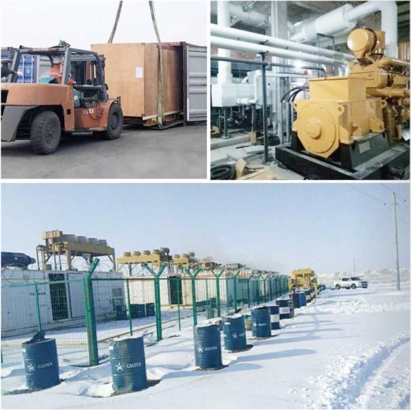 T140GF-S Genset Model T12-1 Engine Model Sinotruk Fuqiang Power 180kw Gas Generator