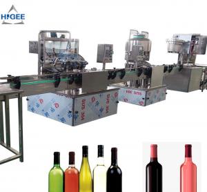 Cheap Alcohol Carbonated Drink Filling Machine Line For Vodka Whisky GIN Sealing for sale