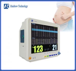 Cheap Energy Saving Portable Fetal Monitor Toco FHR FM 3 Parameters Fetal Heartbeat Monitor for sale