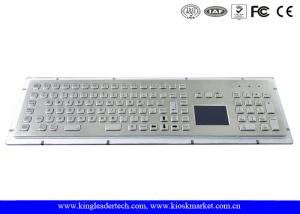 China IP65 Rugged Kiosk Metal Industrial Keyboard With Touchpad Function Keys And Number Keypad on sale