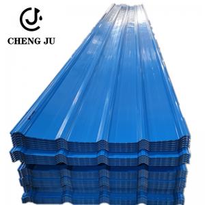 Cheap 0.12-1.5mm Prepainted Corrugated Steel Sheets Zinc Aluminum Steel Roofing Sheet Tiles for sale