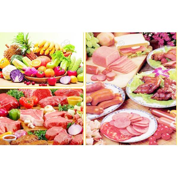 High Efficiency Meat / Vegetable Blanching Machine Processing Equipment