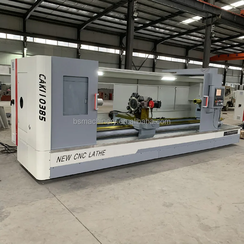 Heavy Cutting Metal High Precision Flat Bed CNC Lathe Machine Horizontal