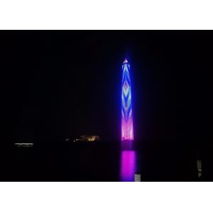 Cheap P25 SMD3535 Glass LED Transparent Screen LED Media Display for sale