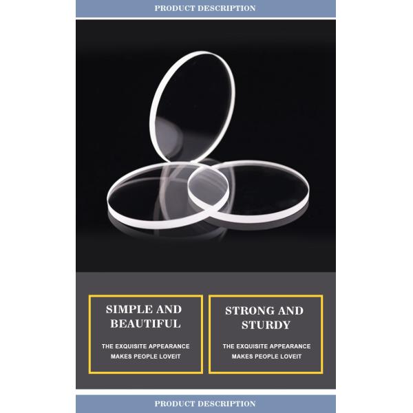 COAST Round Square Optical Window Coating AR Or Custom Plano Optical Glass