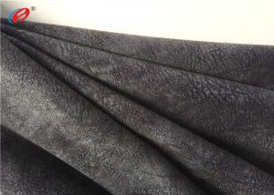 China Customized Printed Plush Velvet Fabric , 100 % Polyester Sofa Upholstery Fabric on sale