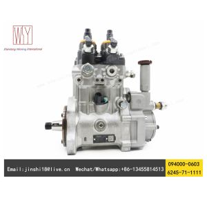 Cheap GENUINE AND BRAND NEW DIESEL FUEL PUMP 094000-0603, 6245-71-1111 FOR 6D 170 ENGINE for sale