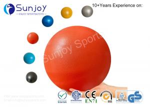 China Sunjoy Pilates mini Ball 9 inch 100G Custom Logo Colorful Small Mini Stability Rhythmic Exercise Ball pelota de pilates on sale