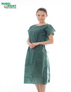 China PP Material Isolation Gown Waterproof Safety Clothing Suit Green on sale