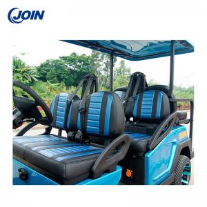 Cheap Custom Golf Buggy 4 Seater Golf Cart Leather With Seat Cushions for sale