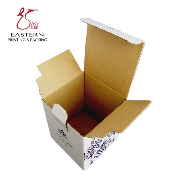 Custom Printed SGS Candle Packaging Box Glossy Lamination