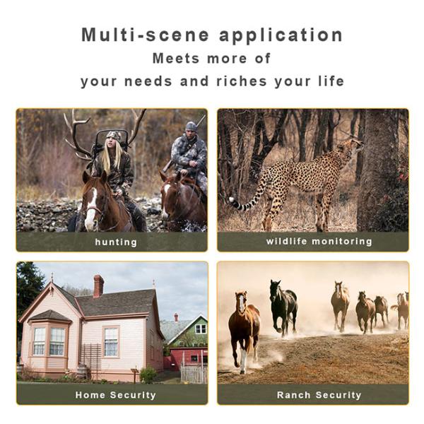 IP66 Waterproof 1080P FHD 16MP No Glow Trail Camera Infrared Hunting Camera