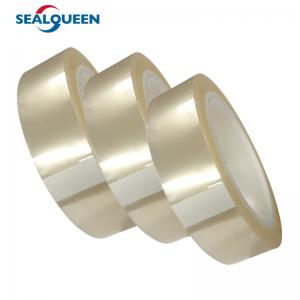 China SEAL QUEEN Clear Easy Tear Tape PET Self Adhesive Transparent Tape on sale