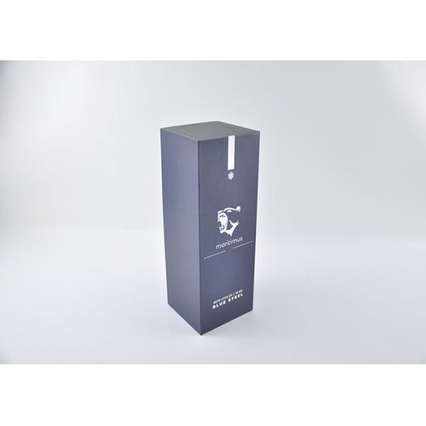 Handcrafted Cardboard Wine Box With EVA Insert 1200g Thick Cardboard Material
