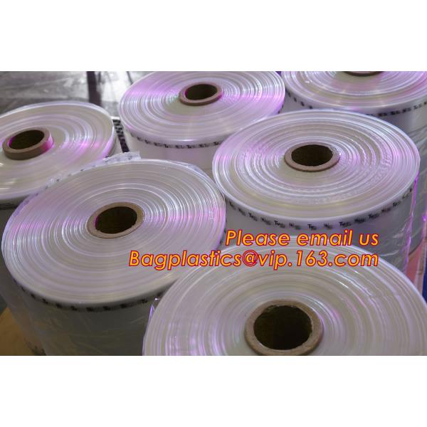 BIODEGRADABLE printed Laundry dry cleaning garment bag on roll,laundry suit garment packaging dry cleaning cover plastic