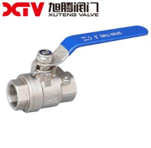 Cheap NPT Industrial Threaded 2PC Ball Valve Full Bore and Reduce Bore for Competitive Pricing for sale