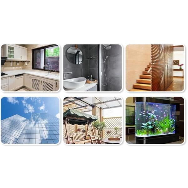 Acetic Acetoxy Silicone Sealant One Component 300ml Silicone Rubber Adhesive Sealant