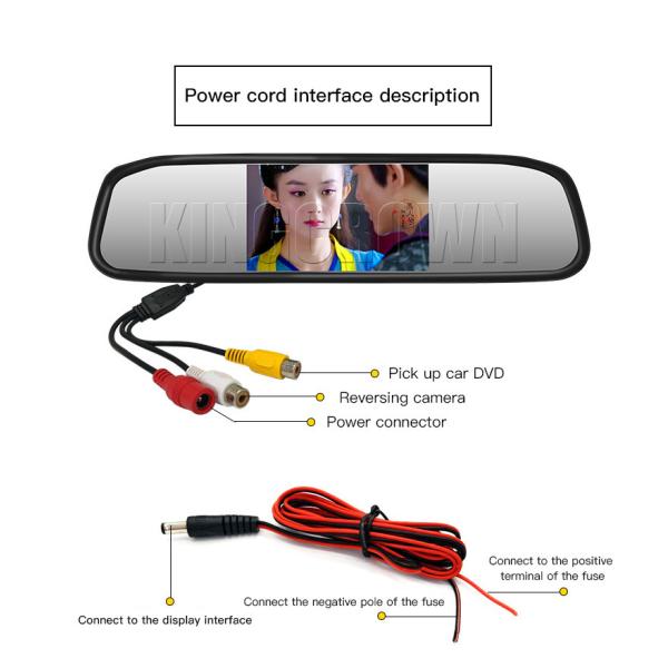 Rustproof DC24V Cigarette Lighter Plug Cable 7m Car Camera Accessories For Dash Cam