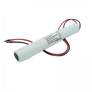 Cheap OEM 4.8V Emergency Exit Sign Battery Replacement NiCd PVC Jacket for sale