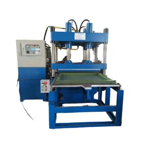 Cheap Electric Heating Rubber Floor Tile Press Machine / Rubber Granules Floor Tile Making Machine for sale
