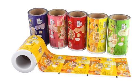Quality Food Grade PET Food packaging film plastic printed metalized Roll film wholesale