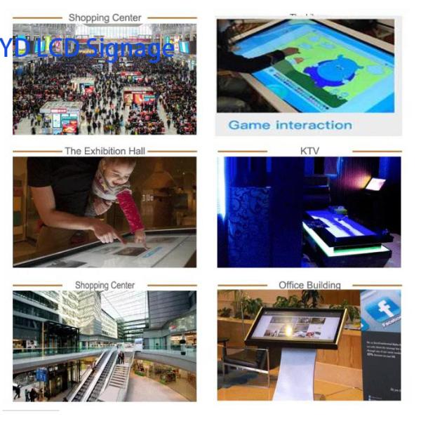 43 Inch Indoor Interactive Digital Signage Kiosk With Multiple Function