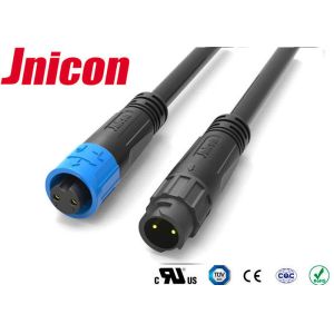Cheap M12 IP67 Waterproof Audio Connector 3 Pin PA66 Material For Power Application for sale