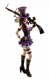 China Wholesale PVC game dolls toy League of Legends LOL 10Caitlyn Action Figure dolls for gift on sale