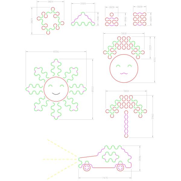 Dimmable AC100V 90W Decorative Pendant Lighting