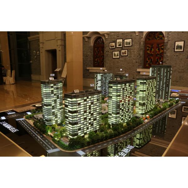 laser cut architectural models, building scale model maker in China