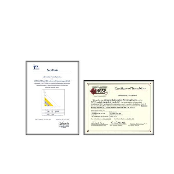 Labnovation LD-560 HbA1c Analyzer HPLC System For HbA1c Testing Dual Mode With NGSP&IFCC Certificated