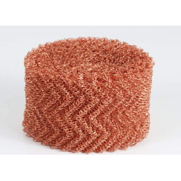 ODM Red Copper Wire Mesh 100mm Width 0.10mm Diameter For Cable