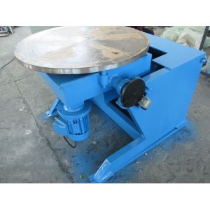 Cheap China High Quality Welding Positioner Have Variable Revolving Speed Adjusted by Danfoss VFD with Round Working Table for sale