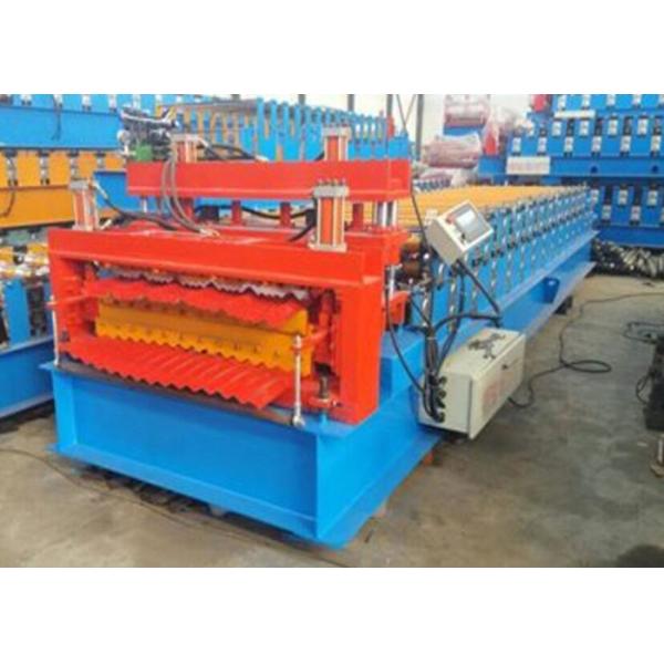 Electric Control Double Layer Roll Forming Machine , Cnc Roll Forming Machine
