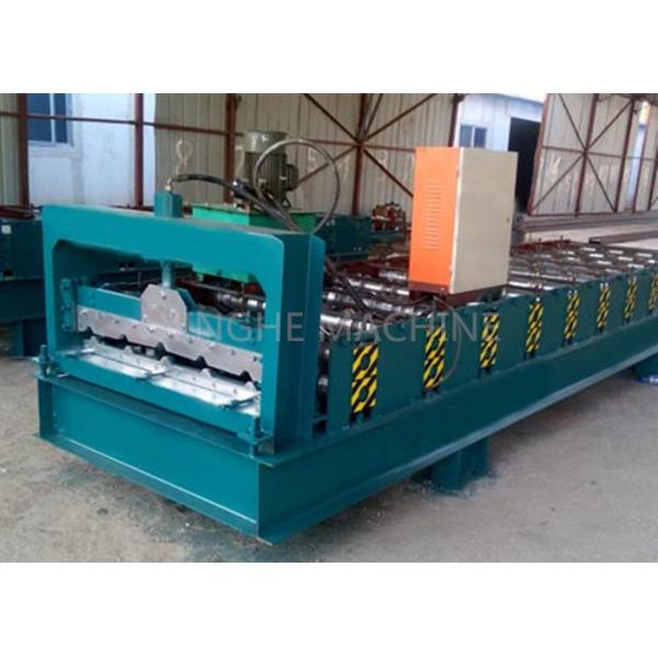 PCL Control Roofing Sheet Roll Forming Machine With Plate Bending Machine