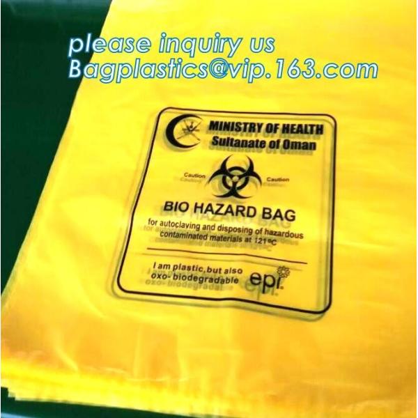 Bio Hazard Tote Bags,Stick-on Red Bio Hazard Waste Bags 6" x 6" 200/Bx,Shop Bio Hazard Shoulder bags online bagease pack