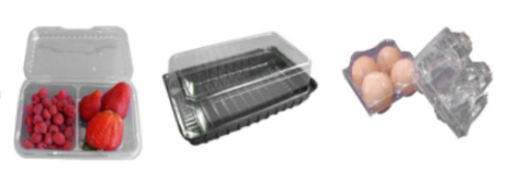 3KW PLC HIPS Thermoplastic Vacuum Forming Machine