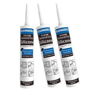 Cheap Neutral Silicon Glue Adhesive RTV Silicone Sealant For Glass for sale