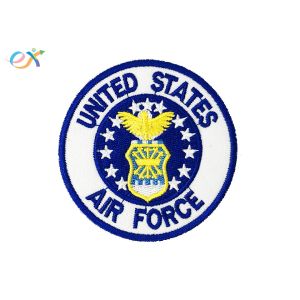 Buy cheap Twill Fabric United States Embroidered Military Iron On Patches With Embroidery from wholesalers