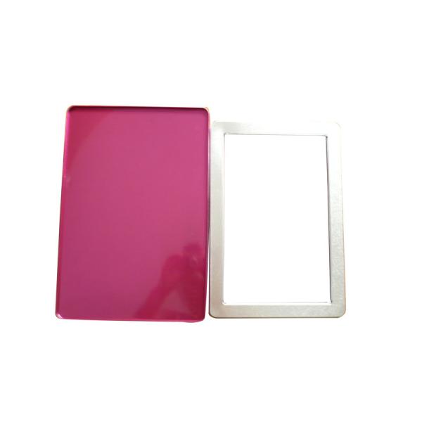 Rectangle Keepsake Gift Boxes, Metal Tin Packaging Box With Customized Logo