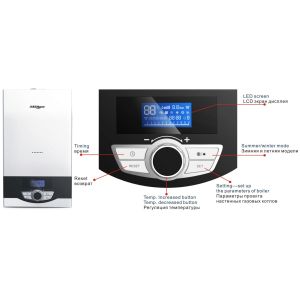 Buy cheap Wall Mounted Home Gas Boiler Simple Operation For Room Heating And Sanitary Hot from wholesalers