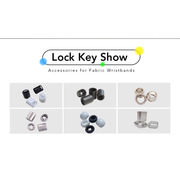 Custom NFC Fabric RFID Wristband Waterproof Bracelet For Social Distancing