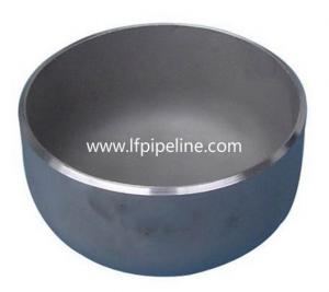 China 6 inch large stainless steel pipe fitting end cap on sale