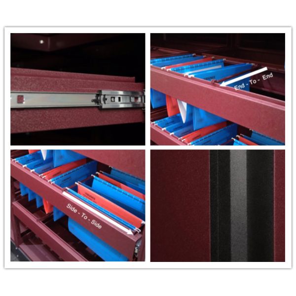 Intelligent Automatic Fireproof Compactus Mobile Shelving Storage System 2.3m Height