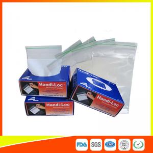 Plastic Reclosable Industrial Ziplock Bags For Nuts / Bolts / Hardware Packaging